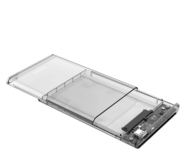 Orico SATA 2,5" HDD/SSD USB-C 5Gb/s - przezroczysta - 1343428 - zdjęcie 2